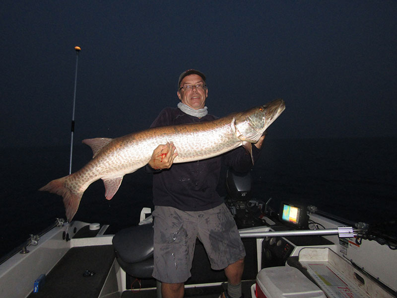 John T with another 51.5” caught on Big Mama.